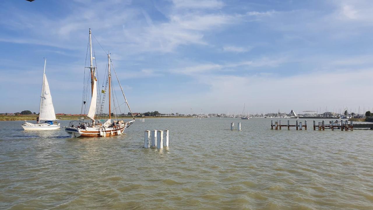 Nieuwpoort Marjolaine Prachtig Zeezicht - 4De Verdiep -Op De Dijk 5Pers Luaran gambar